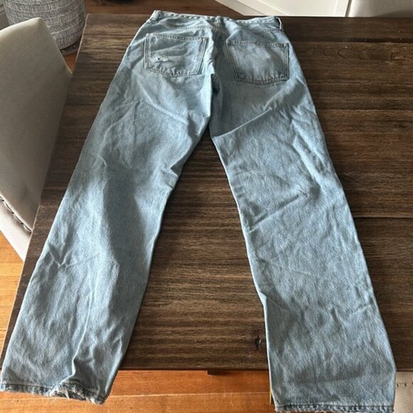 ARITZIA AGOLDE 90s jeans wide leg high rise jeans 24 - Picture 7 of 11